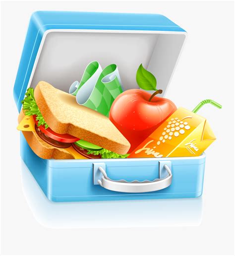 Choose from Clip Art Of Lunchbox stock illustration