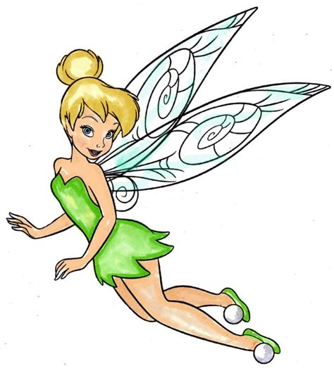 Clip art of Tinker Bell flying tinkerbell, disneyfairies Disney