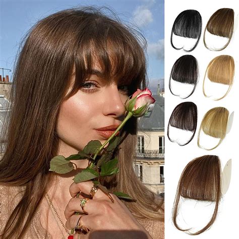 Clip on Bangs Brown: Get Instant Hair Transformations with Ease!