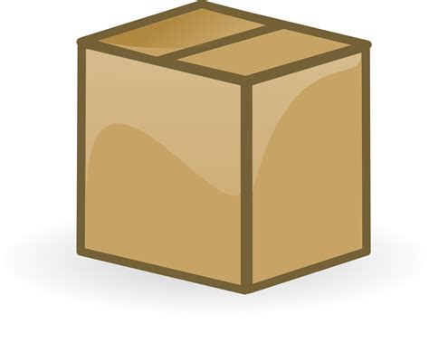 Clipart Closed Box