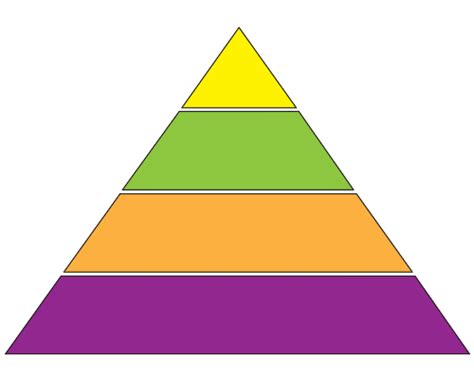 Clipart Concept Pyramid Diagram