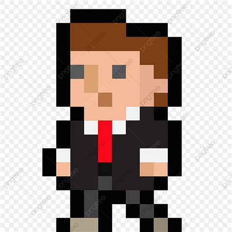Clipart Pixel Character