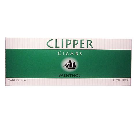 Clipper Filtered Cigars Menthol - Road Runner Cigars