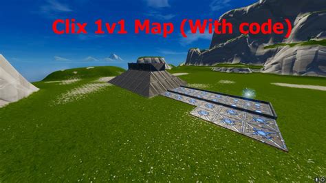 Sep 19, 2023 · Best Fortnite 1v1 Map Codes Clix 1v1 0 Delay. Clix 1v1 0 Delay Map Code: 7552-1076-5659. Clix's 1v1 map has everything you'd possibly need in a 1v1: 0 delay, matchmaking, and unlimited build resets. Plus, it has some special accommodations as well, like a skin-changer, so you can change up your look at any time. Practice your one-on-one battles ... . 