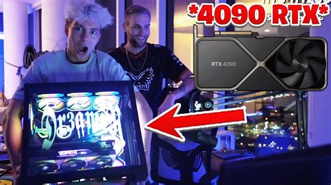 Clix Builds NEW 4090 RTX PC (10,000) YouTube