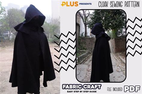 Cloak Sewing Pattern Step by Step PDF Guide