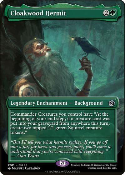 Cloakwood Hermit - mtg.wtf