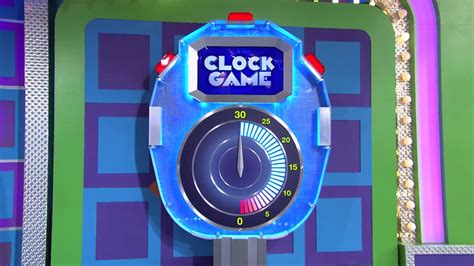 Clock Game Price Is Right