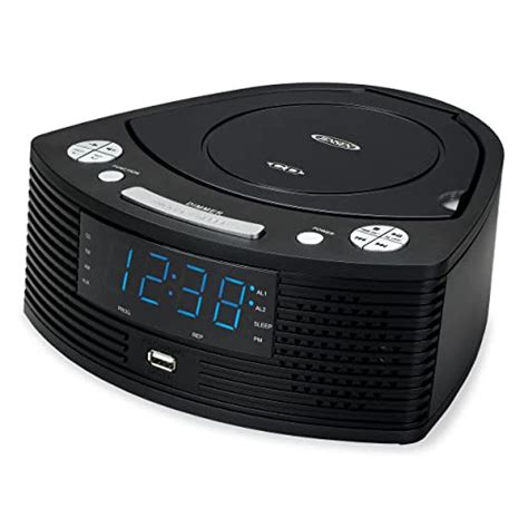 G Keni CD Player Dual Alarm Clock Radio, Bluetooth Boombox with Remote, 10W Fast Wireless Charging, Digital FM Radio, MP3/USB Music Player, Snooze & Sleep Timer, Dimmable LED Display for Home. 1,106. 100+ bought in past month. $7999. Save 5% with coupon. . Clock radio cd player