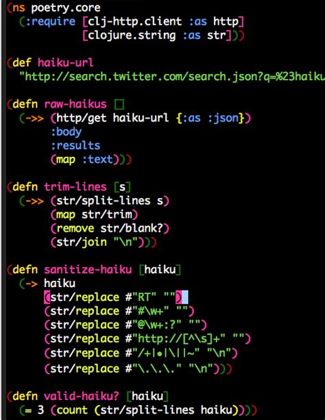 Clojure Poetry in Motion Developers Get Creative Again at London