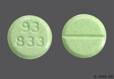Dosage of Green Pill Teva 833. Usually, Clonazepam is recommended initially at 1 mg for a week, then 4-8 mg gradually increased for the next two weeks. It is recommended to take this Teva 833 green pill according to the dosage and duration as prescribed by your physician.. 