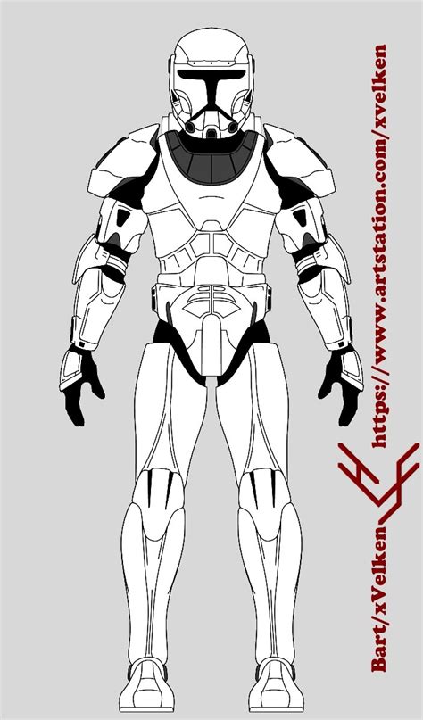Clone Trooper Armor Template