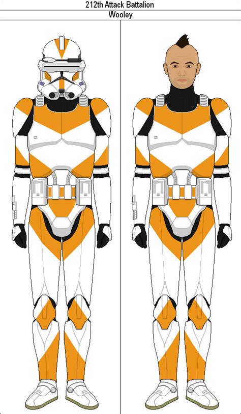 Clone trooper wooley.  #clone # Wooley, a clone trooper within the 212th Attack Batta...