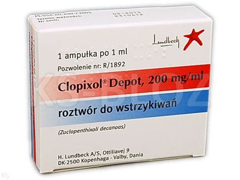 Clopixol-Depot (Zuclopenthixolum) - ulotka - Gemini