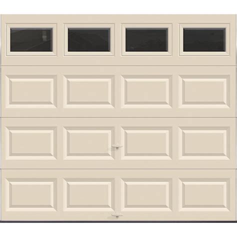 Cloplay garage doors. Options. 3720, 3722, 3724, 3200 and 3220 insulated models. Pass door frames are available in White or Brown. Other colors are available via custom order with extended lead times. 