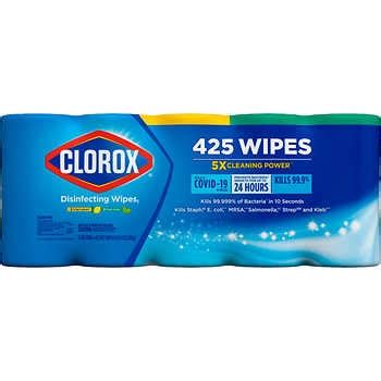 Clorox Disinfecting Wipes, Variety Pack, 425 Wipes Costco