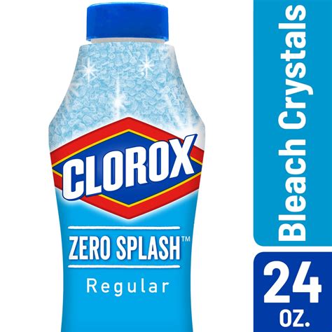 Clorox Zero Splash Bleach Crystals, Regular Scent, 24 oz - Walmart