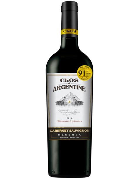 Clos D Argentine Cabernet Sauvignon 2016 Price
