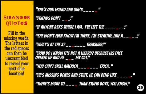 Close gate stranger things scavenger hunt answers. .  ...