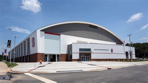 The privately-funded $14 million facility is named in honor of NC State alums Derick S. Close (‘82) and James S. King (‘62), who donated the lead gifts for the project. Close and King currently serve on the Wolfpack Club Board of Directors, while King is a past president of that board.. 