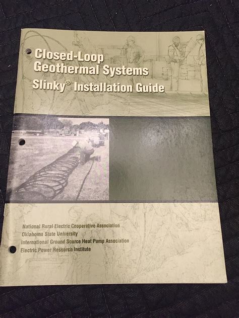 Closed loop geothermal systems slinky installation guide. - Pocket guide to clinical laboratory instrumentation.