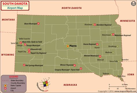 Closest airport to Britton, SD