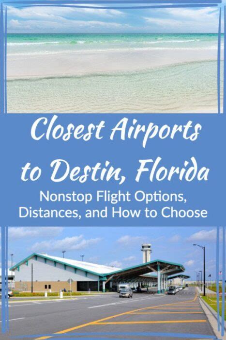 Answer 1 of 2: I am traveling to Seaside and need to know the best/closest airport to fly into. I know Ft. Walton and Panama City are suggested but can not find the actual distance these airports are from Seaside.. 