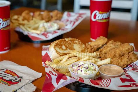 Hours of Operation: " Cane's 46 - Pontchacan