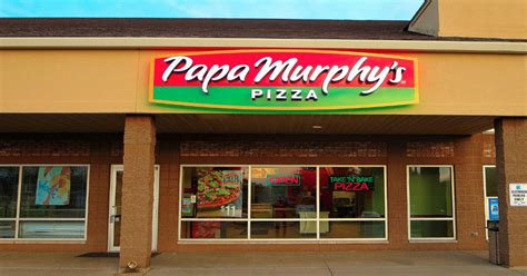 Michigan Papa Murphy's Pizza Restaurant Locations in Michigan Escanaba Grand Haven Grand Rapids Holland Houghton Iron Mountain Jenison Kentwood Marquette Muskegon Plainwell Browse all Papa Murphy's | Take 'N' Bake Pizza Locations in MI | Our Fresh Pizza. Your Oven.. 
