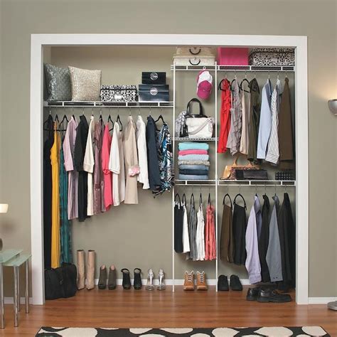  236. Color: White. allen + roth. Hartford 2-ft to 8-ft W x 6.6-ft H White Ventilated Shelving Wood Closet System. 309. Color: White. allen + roth. Hartford 72-in W x 16-in D White Ventilated Shelving Wood Closet Shelf (1 Shelf) Shop the Set. . 