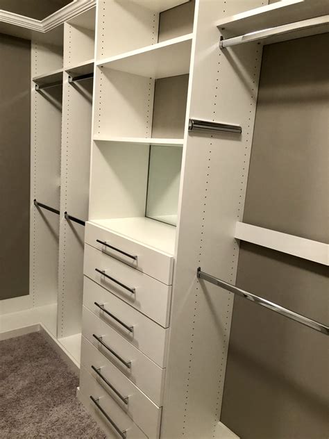 Closetfactory - Everyday Collection™. Fresh and modern, our Everyday Collection™ offers a sleek solution to your closet clutter. This design includes 3/4-inch straight-edge panels, adjustable shelves, and half-overlay flat face doors. Best of all, it’s available at a price that’s equally as pleasant as its appearance.