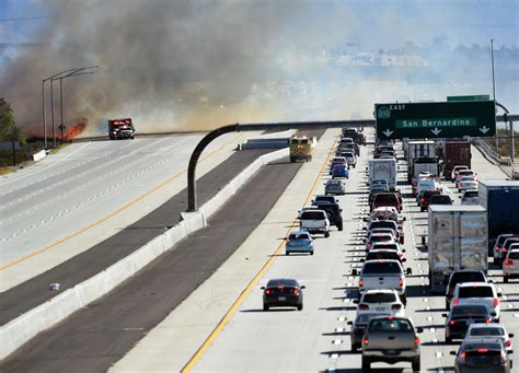 Closure 15 freeway. A wind-driven brush fire erupted near the 15 Freeway in Jurupa Valley, prompting officials to close the northbound and southbound lanes Thursday morning. The blaze, dubbed the Landon Fire, was firs… 