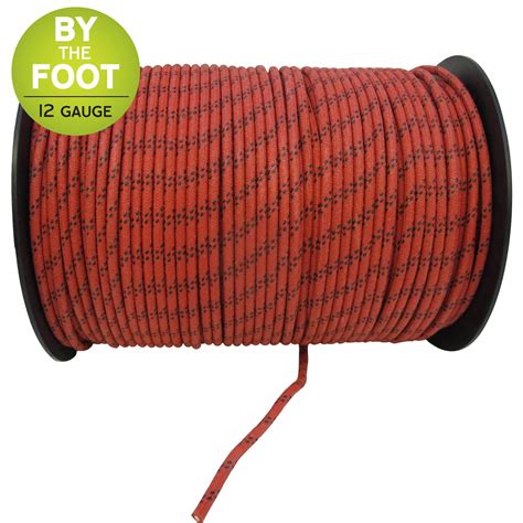 Cloth Covered Wire - 12 gauge - sold by the foot - Lowbrow Customs