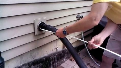 Cloth dryer vent cleaning. Apr 7, 2019 ... You could disconnect the vent hose from the back of the dryer, and use an air compressor to blow the hose clean. Make sure you clean out any ... 