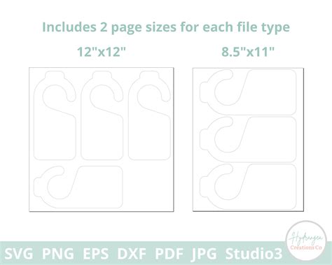 Clothes Divider Template