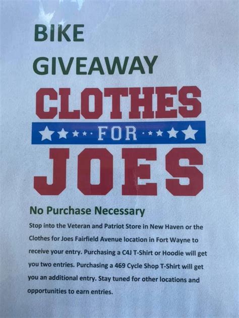 Clothes for Joes - Jobs Facebook