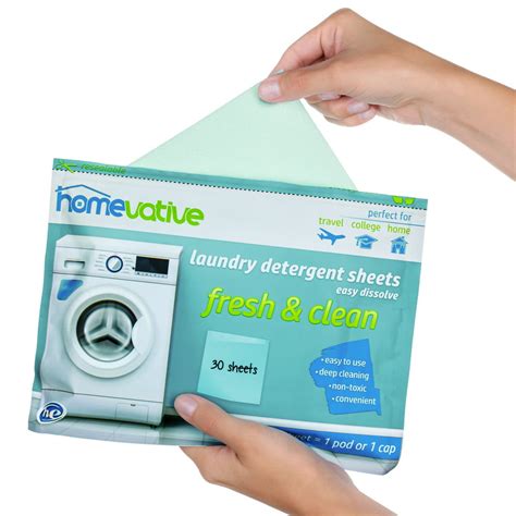 Clothes washing sheets. Laundry Detergent Sheets Eco Washing Strips - 80 Loads, Liquidless Fresh Scented Clothes Washer Sheet, Zero Waste Travel Laundry Strip, Dissolvable Space … 