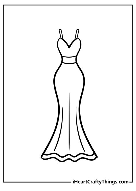 Clothing Design Coloring Pages