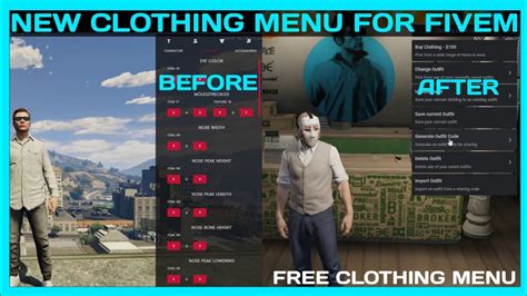 Clothing Menu (FREE) FiveM Mods Download