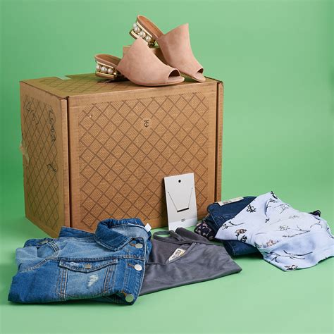 Clothing box. Instagram. Twitter. Pinterest. TikTok. Shop the best women's clothing subscription boxes for the latest trends, from affordable prices to high-end luxury pieces. 