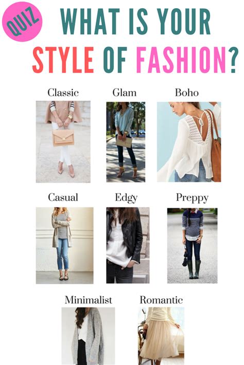 Clothing style quiz. What's Your Signature Style? Quiz Image. Answer a few quick questions and discover your style now. Take Quiz. 