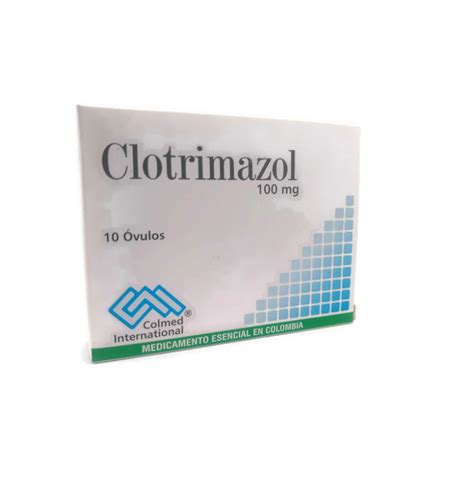 Clotrimazol Vaginal 100 Mg * 10 Ovulos