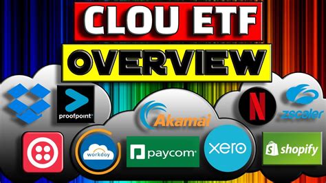 13 ian. 2022 ... Global X Cloud Computing ETF (CLOU) ... CLOU is a good example of how two funds with "cloud computing" in the name can actually look very .... 