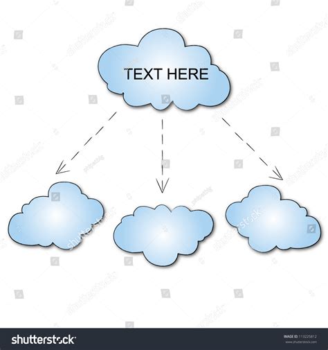 Cloud Diagram Mapping Stock Vector 113225812 Shutterstock