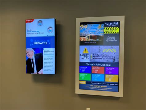Cloud based digital signage software. At its most basic, digital signage refers to an electronic display platform that showcases programmed content or information. Employing screen-based devices like LEDs, LCDs, or projectors, the technology projects a variety of media including images, videos, webpages, interactive interfaces, and even simple text. 