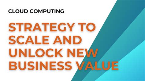 Cloud computing strategy can increase businesses value TechRadar
