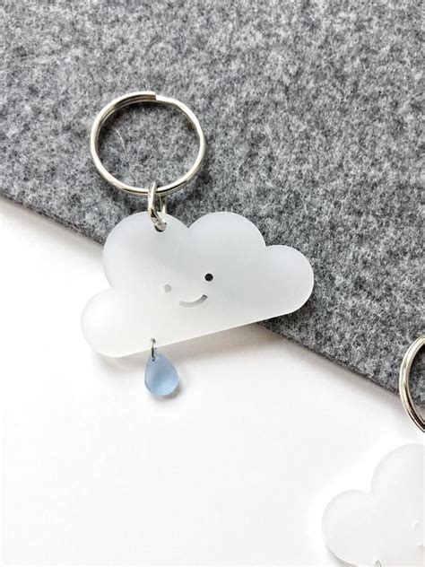 Cloud sweet key ring - Etsy France