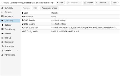 CloudInit Support Proxmox VE
