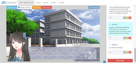CloudNovel - Visual Novel Maker CloudNovel