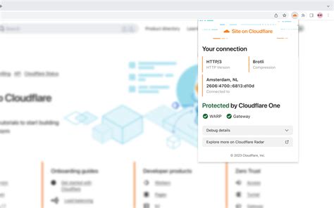 Cloudflare extension firefox.  Get insights on HTTP version, 2) The extension de...